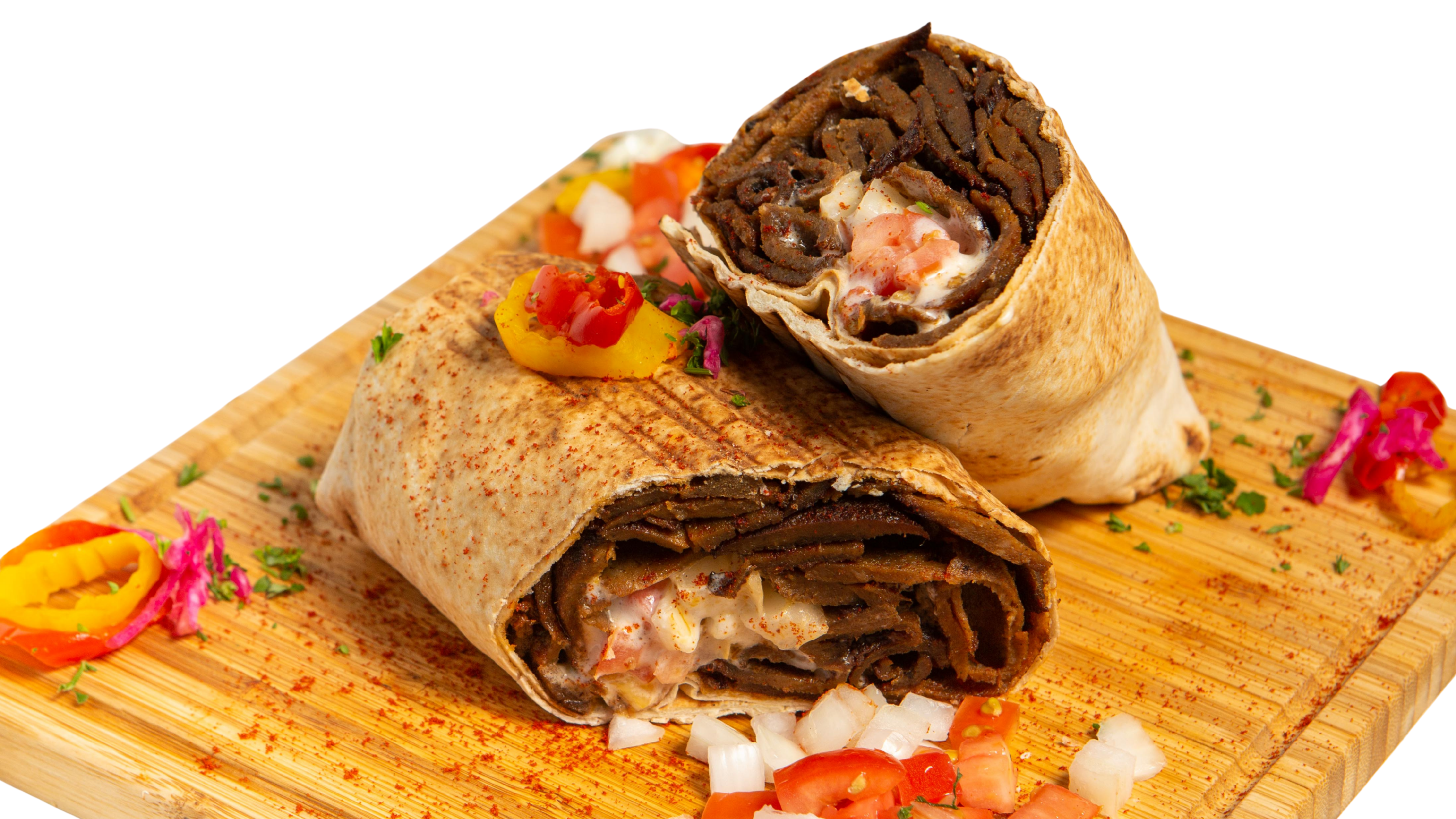 Crispy Shawarma Wrap